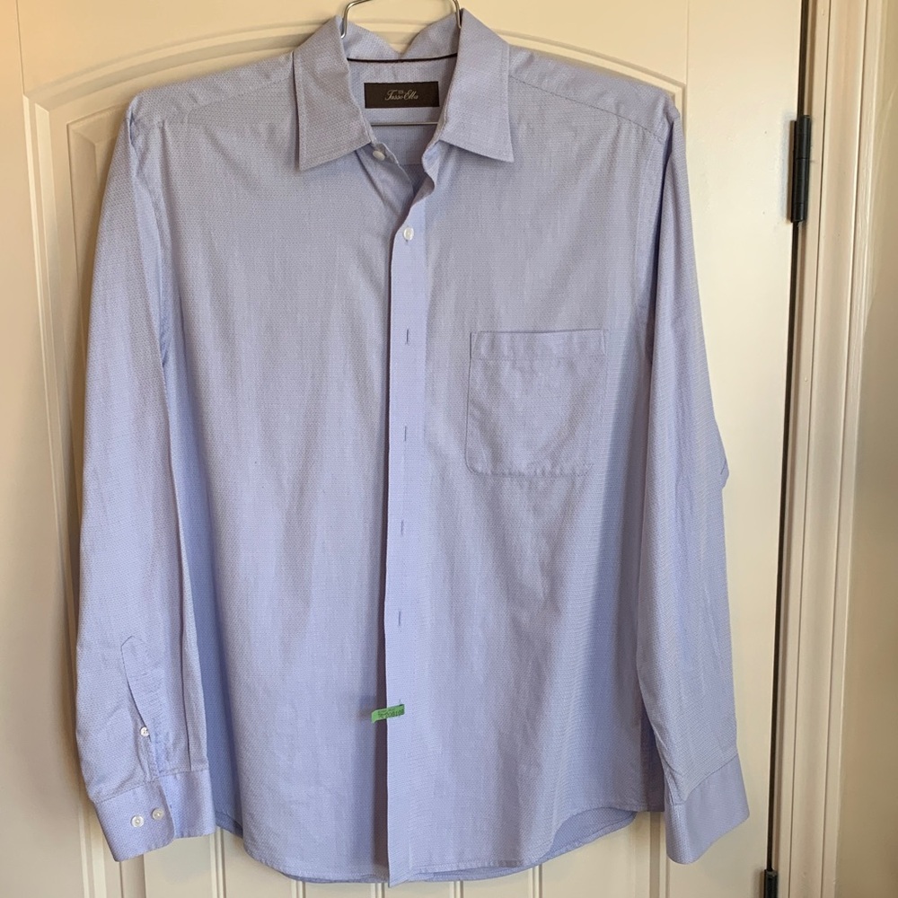 Tasso Elba Light Blue Dress Shirt